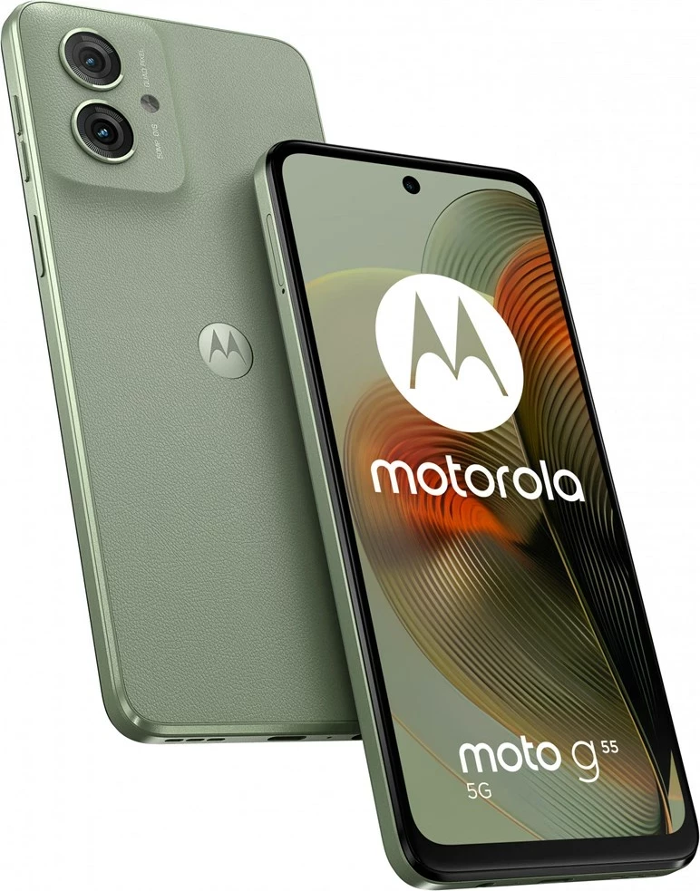 Pametni telefon Motorola moto g55 5G, 6,49", 8 GB RAM, 256 GB, zelen
