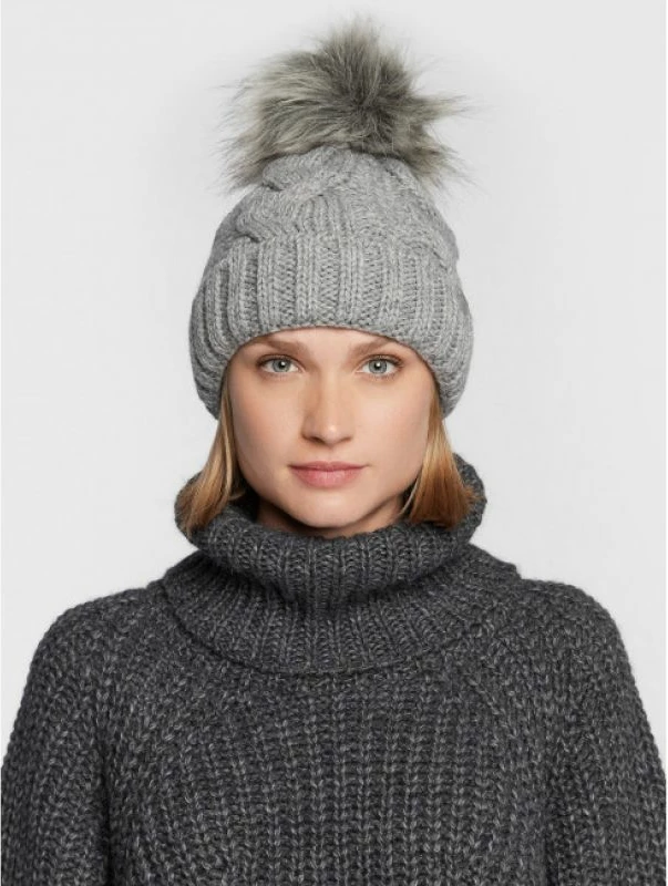 Kapuca za ženske 4F, siva