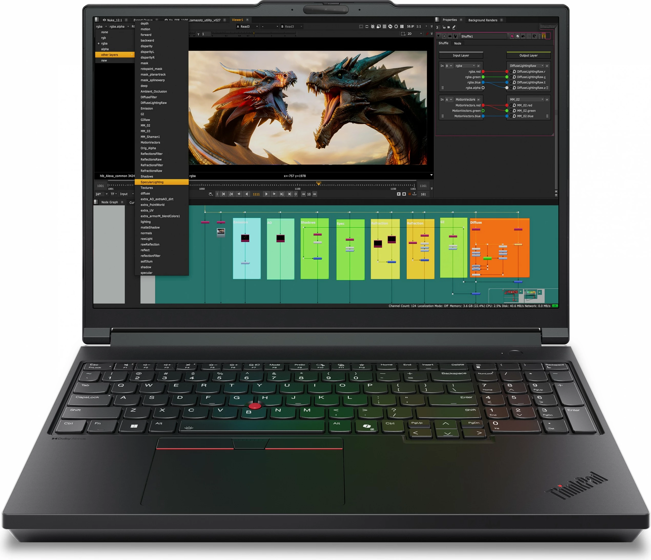 Prenosnik Lenovo ThinkPad P16 G3, Ultra 9-275Hx, 64 GB RAM, 1024 GB SSD, 16,0-palčni, Windows 11 Pro, črn