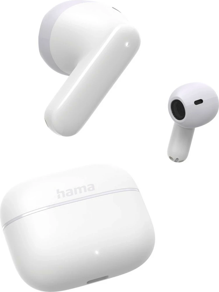 Brezžične slušalke True Wireless Freedom Light II, Hama, Bluetooth 5.3, bele