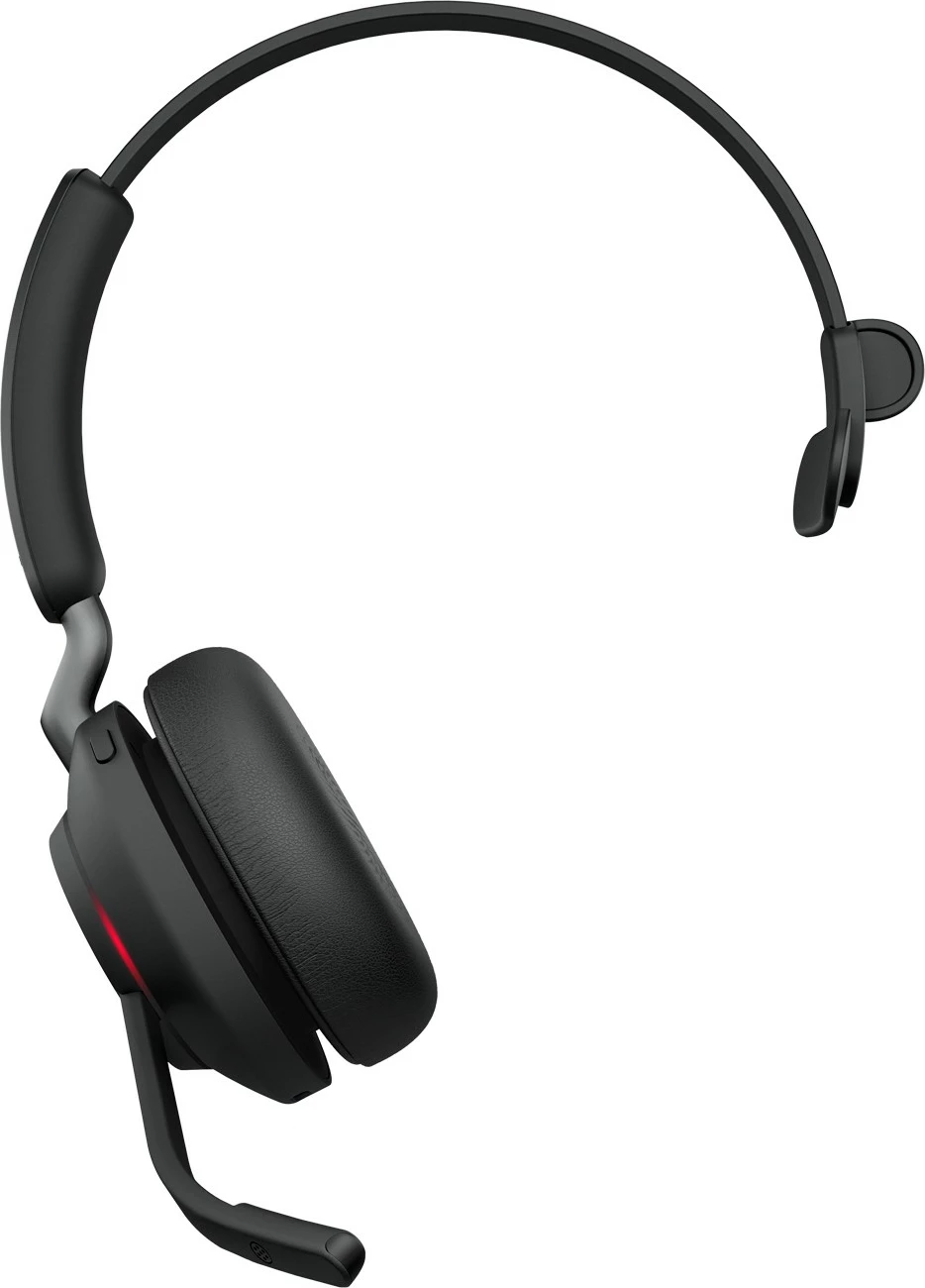Brezžične slušalke Jabra Evolve2 65 USB-A UC Mono, črne, 20 - 20000 Hz, 99,2 g