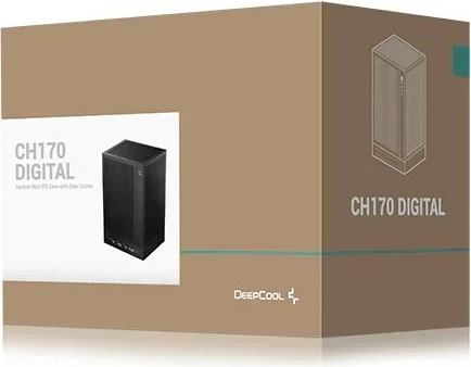 Konzola DEEPCOOL R-CH170-BKNPI0D-G-1, Tower, črna