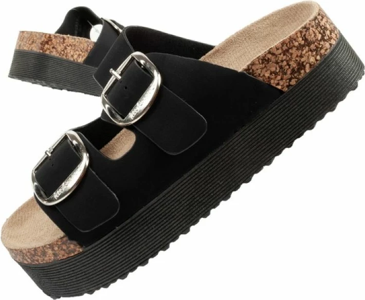 Poletne ženske natikače Lee Cooper, črne