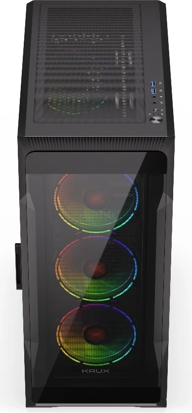 Ohišje KRUX HEKO (KRXD001), črno