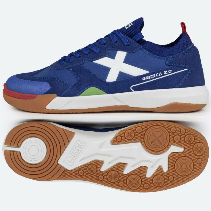 Atletske nogometne copate za moške Munich, modre