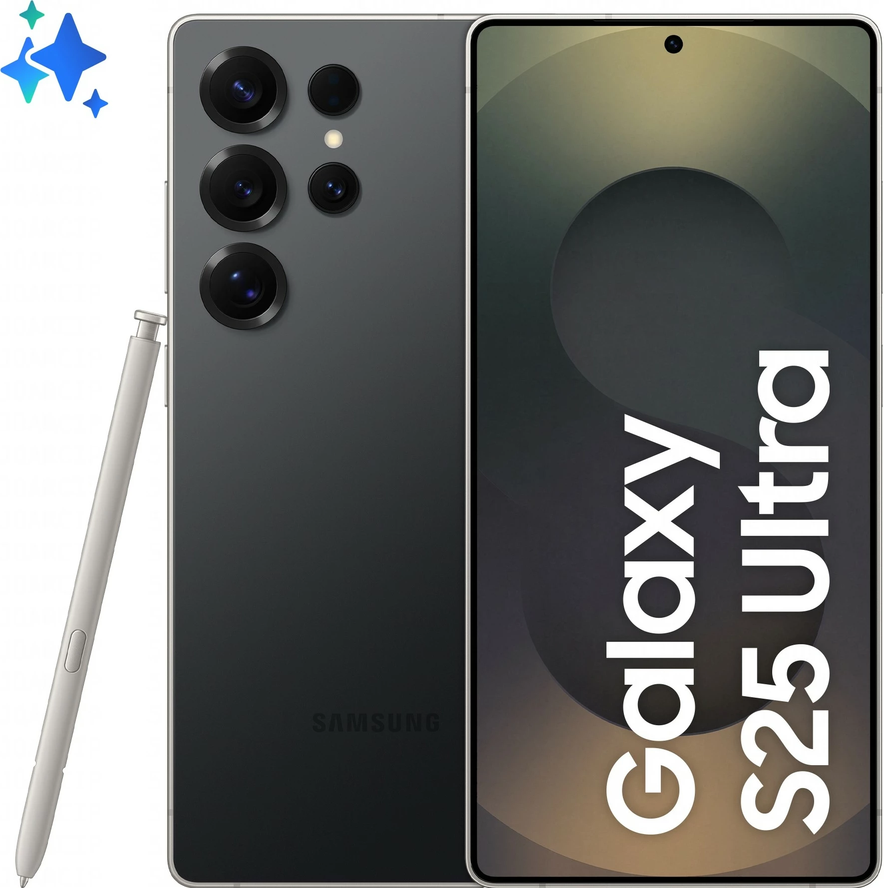 Pametni telefon Samsung Galaxy S25 Ultra, 6,9", 12+256GB, črno titan