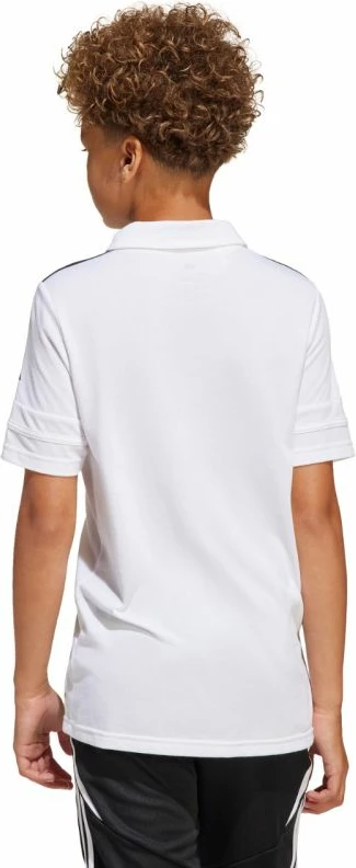 Polo majica za otroke adidas, bela