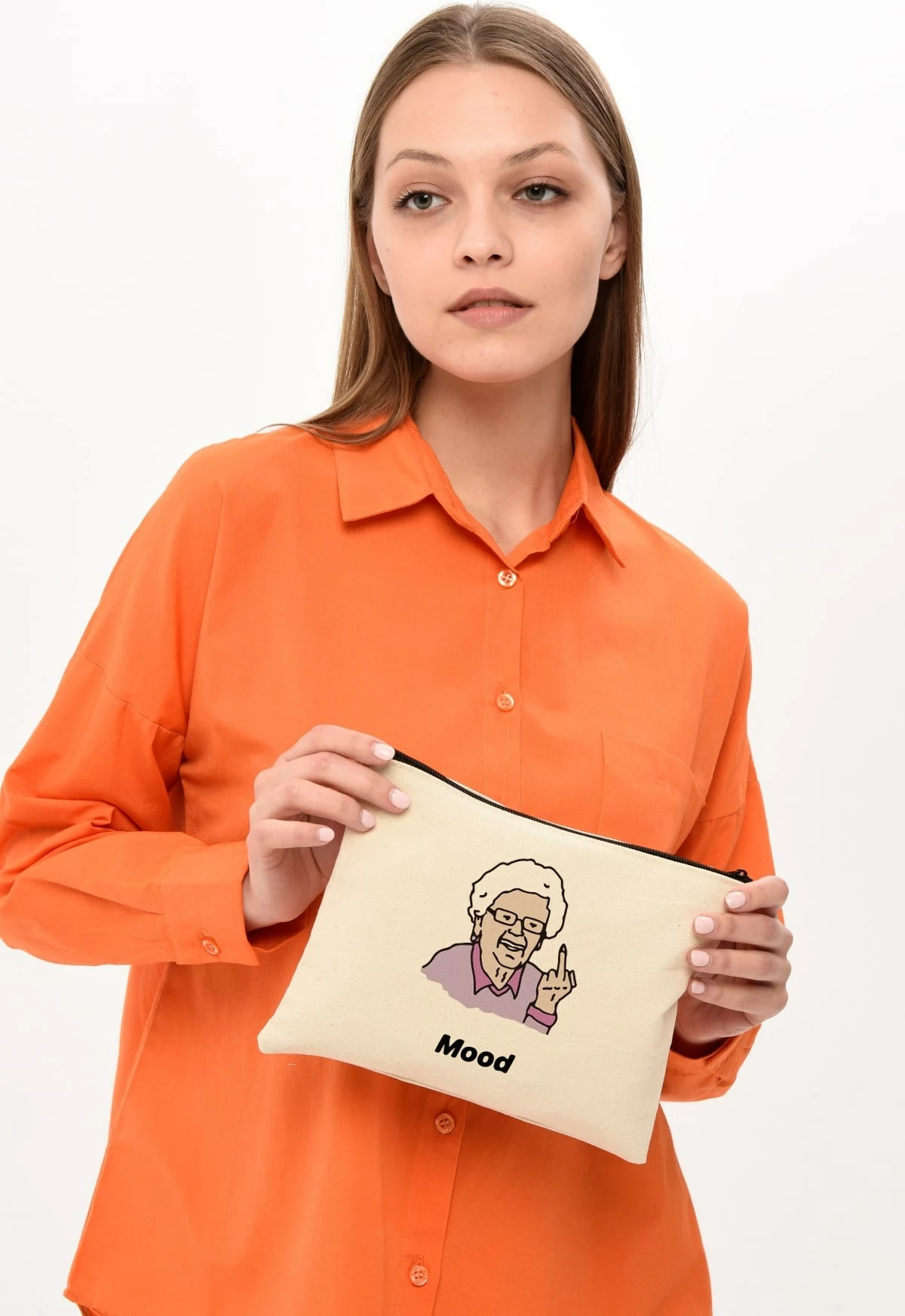 Kozmetična torbica Zoozie Bags, 0659, kremna