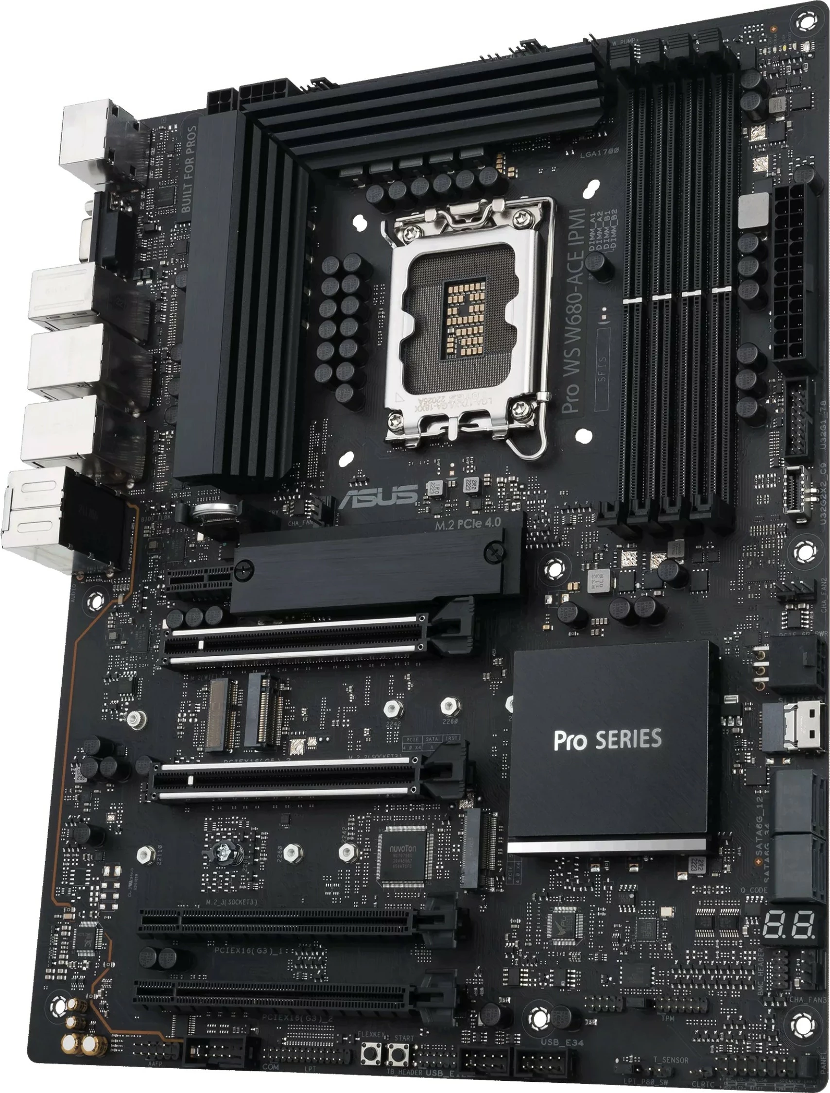 Matična plošča ASUS PRO WS W680-ACE IPMI, Intel, LGA 1700, DDR5-SDRAM, 128 GB