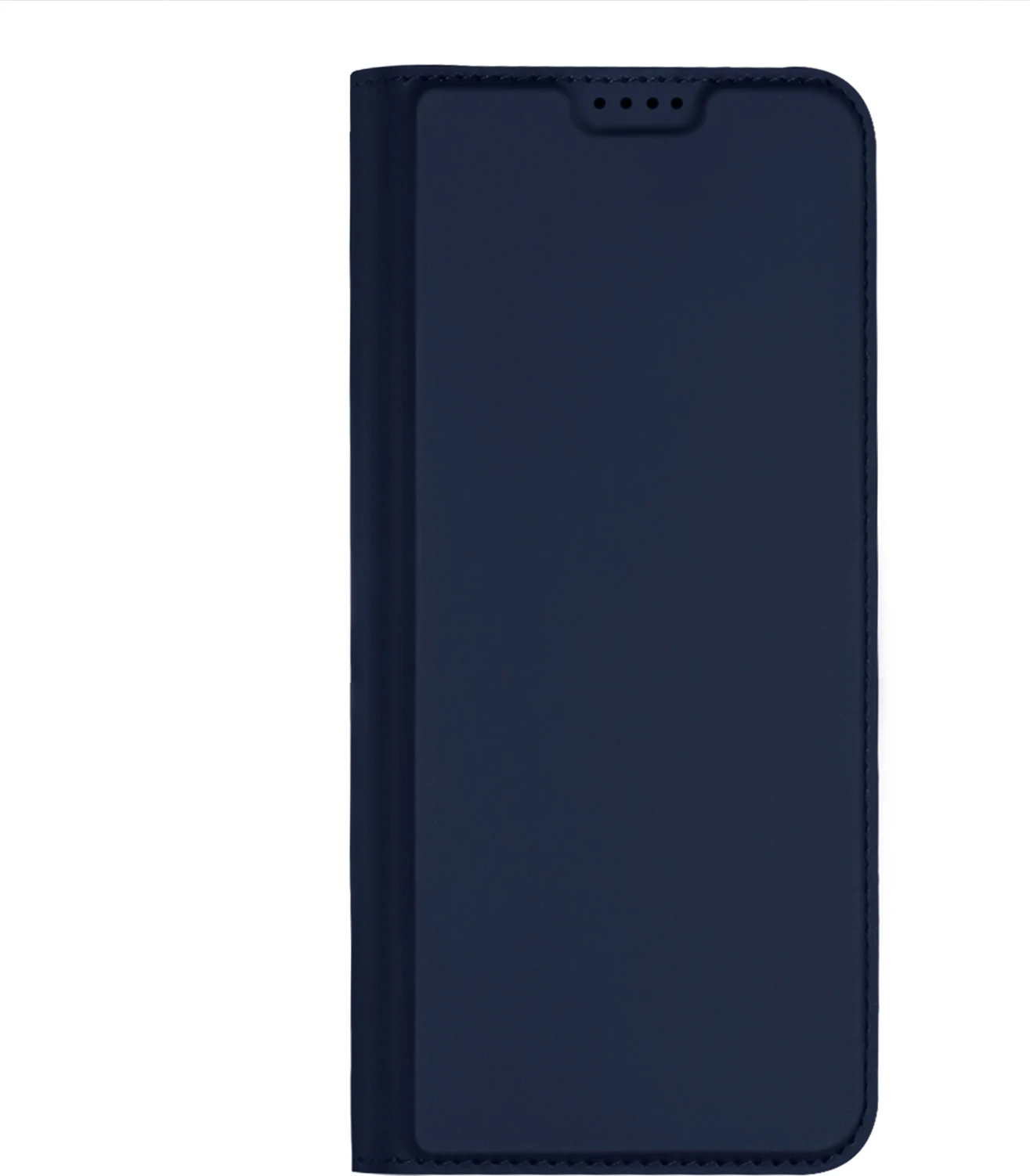 Ovitek za telefon z zapiralom in žepom za kartice, moder, Dux Ducis Skin Pro za Xiaomi Redmi Note 13 5G