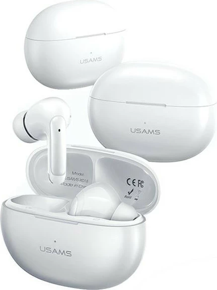 Brezžične slušalke X-Don Series TWS USAMS, Bluetooth 5.3, z dvema mikrofonoma, ENC, črne