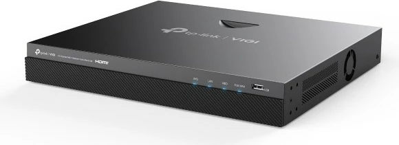 Registator videa omrežja, 16 kanalov, 4 TB, črn TP-Link VIGI VIGINVR2016H-16MP4TB