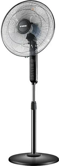 Stalni ventilator N'OVEEN F450, 45 W, 16"/40 cm, črn