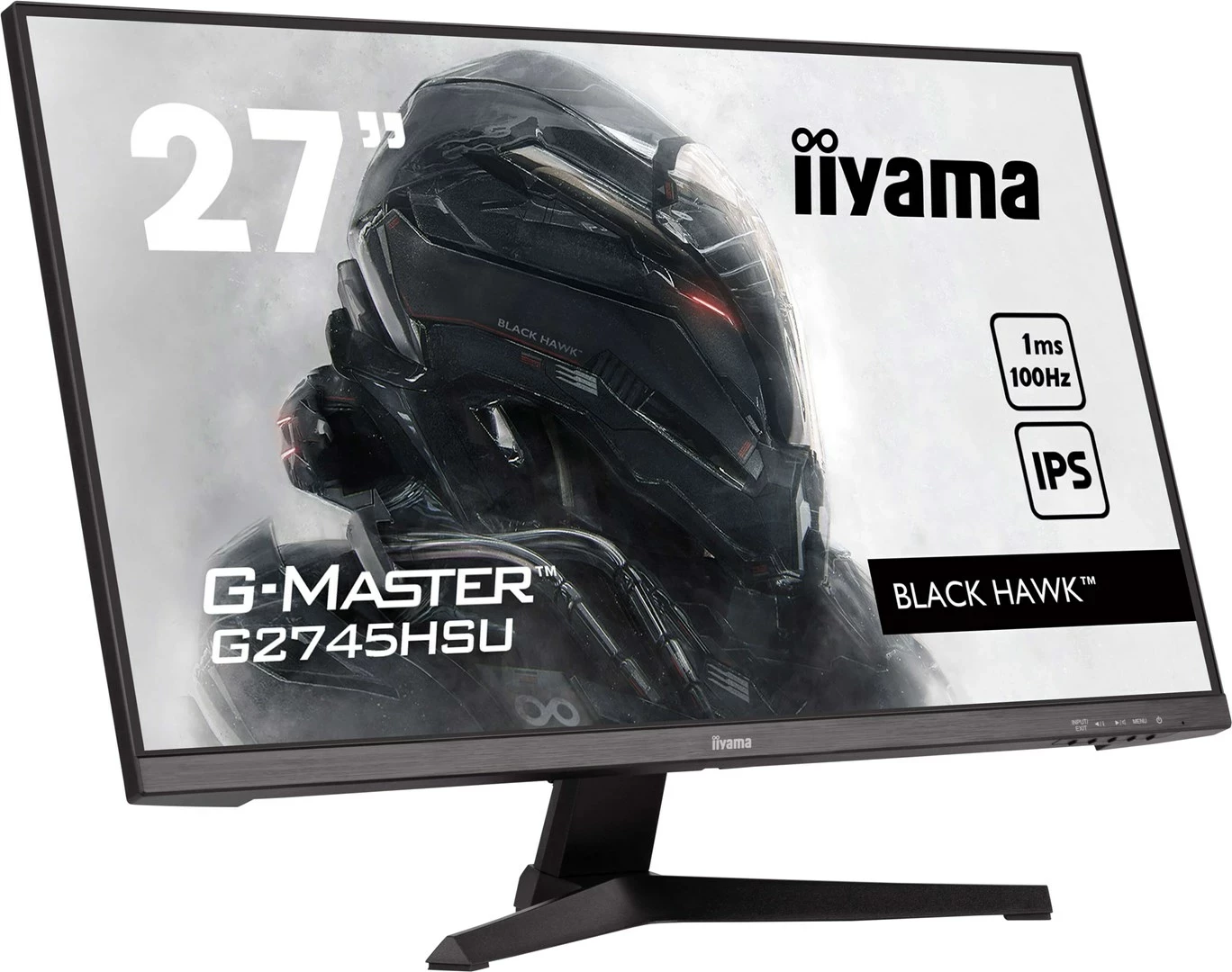 27" Full HD monitor IIYAMA G-MASTER G2745HSU-B2, črn