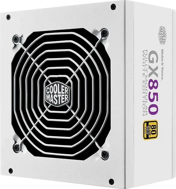 Napajalnik Cooler Master GX850 ATX 3.1, 850 W, 80 PLUS Gold, bel