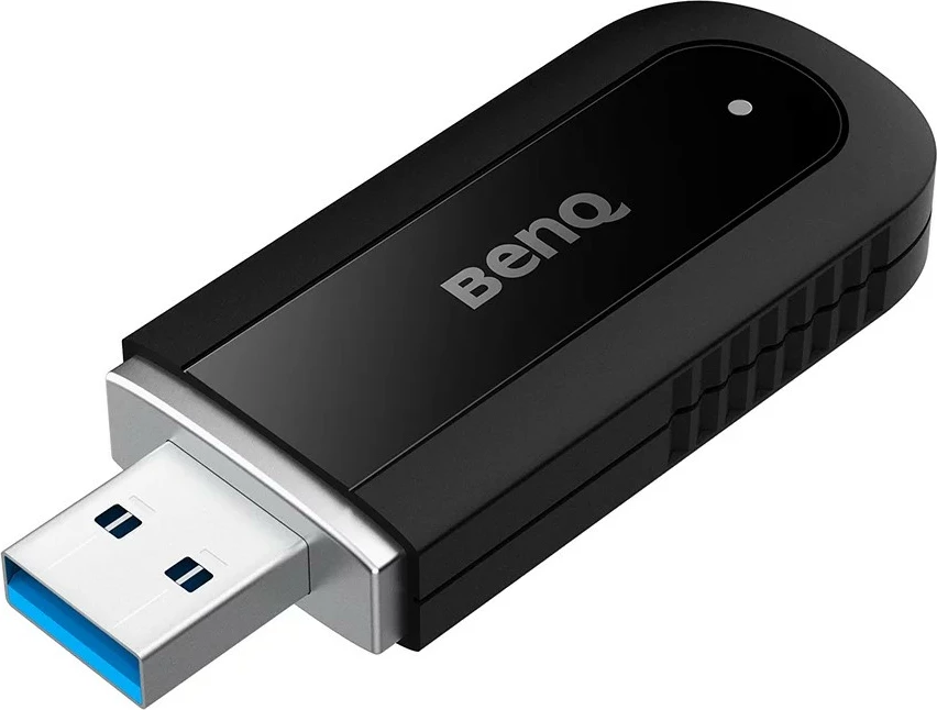 Adapter WiFi in Bluetooth BenQ WD02AT, USB, črn