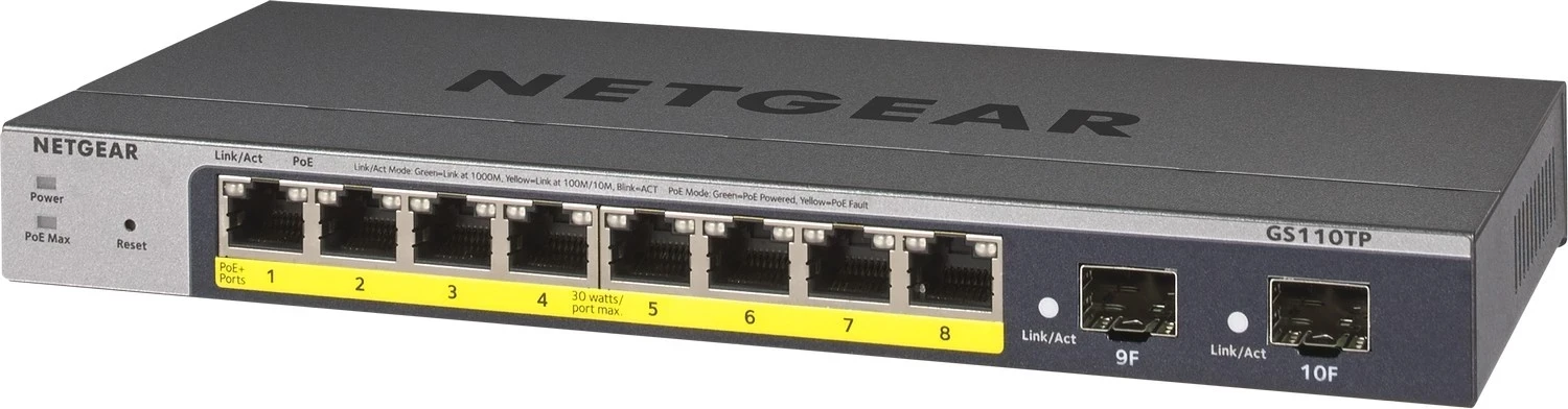 Upravljani switch Netgear GS110TP-300EUS