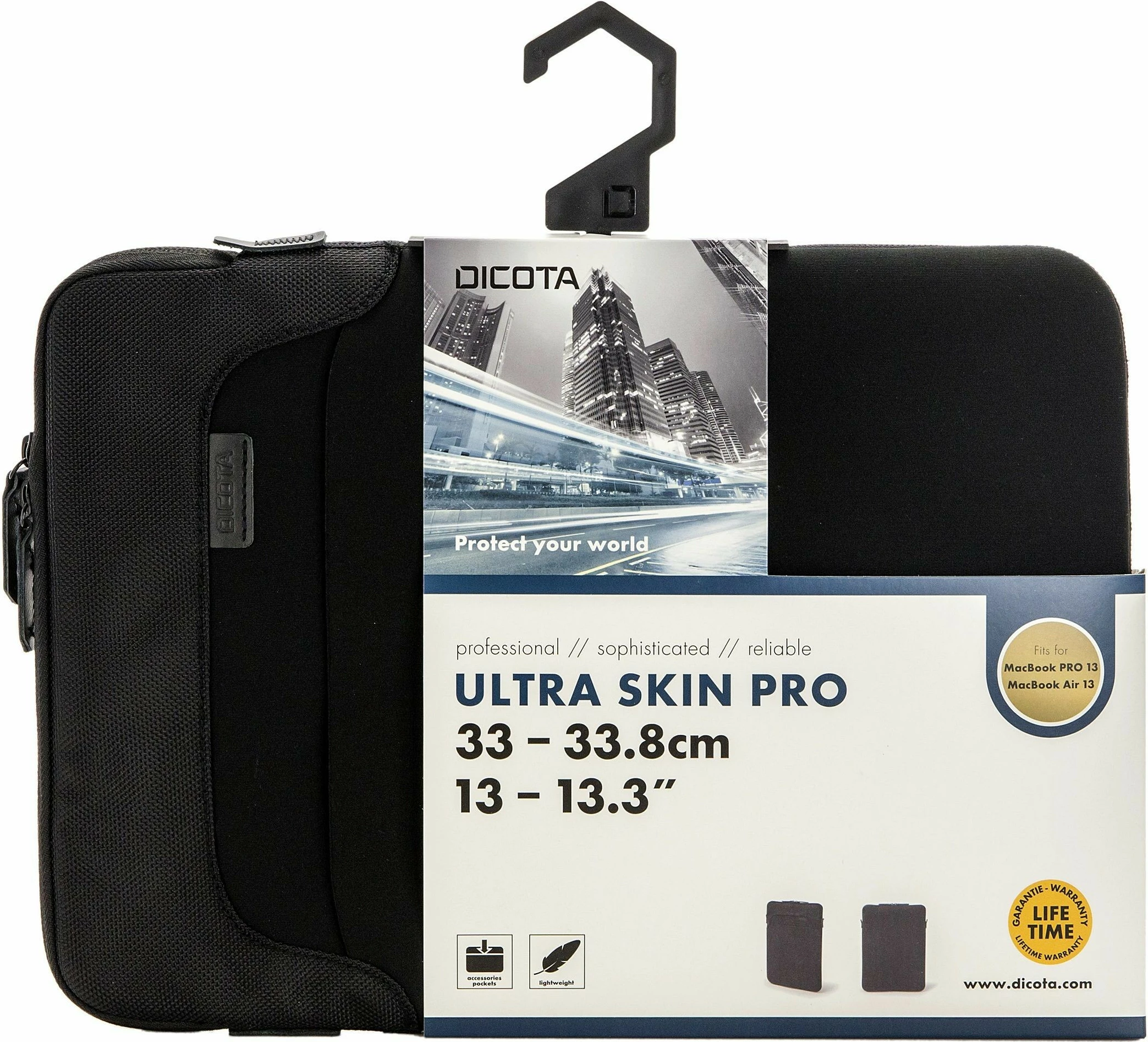 Ovitek za 13-13,3" DICOTA Ultra Skin PRO, črn