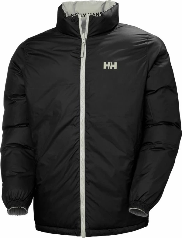 Reverzibilna pufer jakna za moške Helly Hansen YU 23, črna in siva
