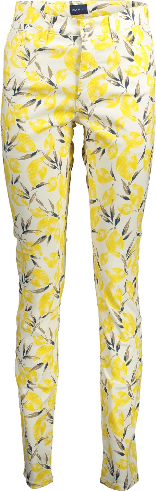 Hlače za ženske GANT, bele