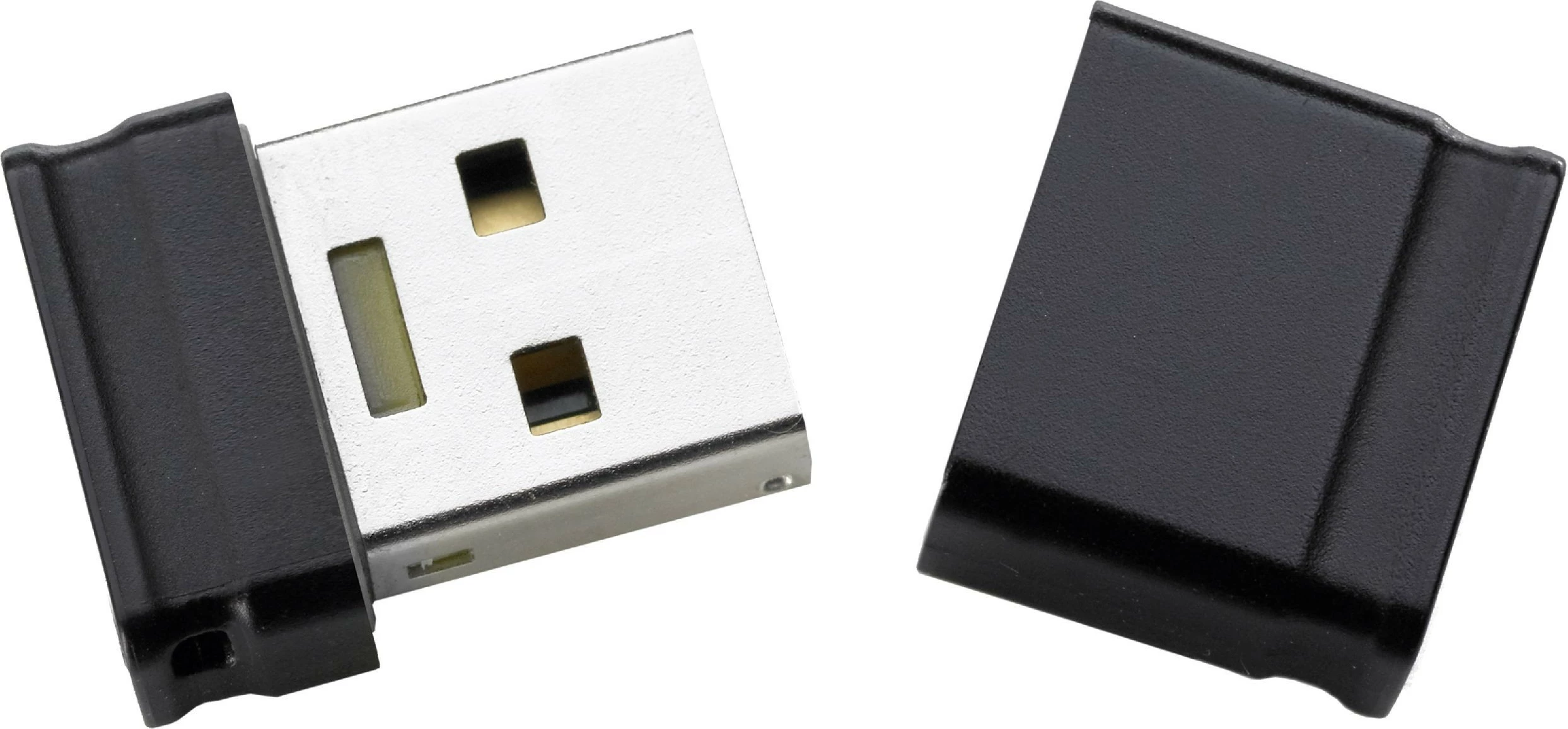 USB ključ Micro Line, 8 GB, USB Type-A 2.0, črn Intenso