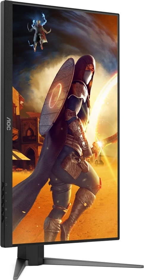 Gaming monitor 23,8" Full HD LED, črn z rdečimi AOC 24G4HA