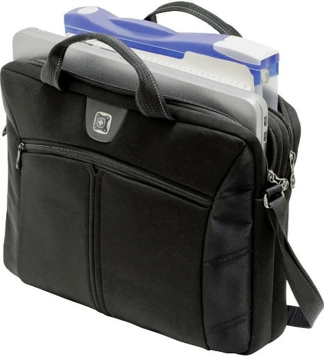 Ovitek za prenosnik 14,1–15,6'', Wenger Sherpa, črn