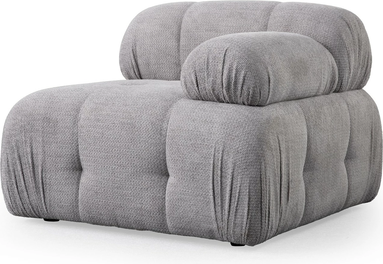 Enosedalni fotelj Petite 1R, Atelier del Sofa, svetlo siv