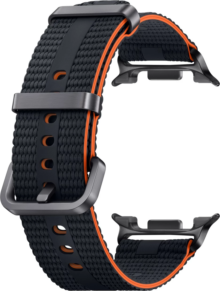 Tekstilni pas za pametno uro Samsung Watch8 Classic, Athleisure S/M, grafit