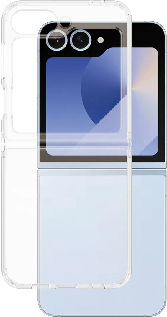 Zaščitni ovitek PanzerGlass Hardcase za Samsung Galaxy Z Flip 6, prozoren