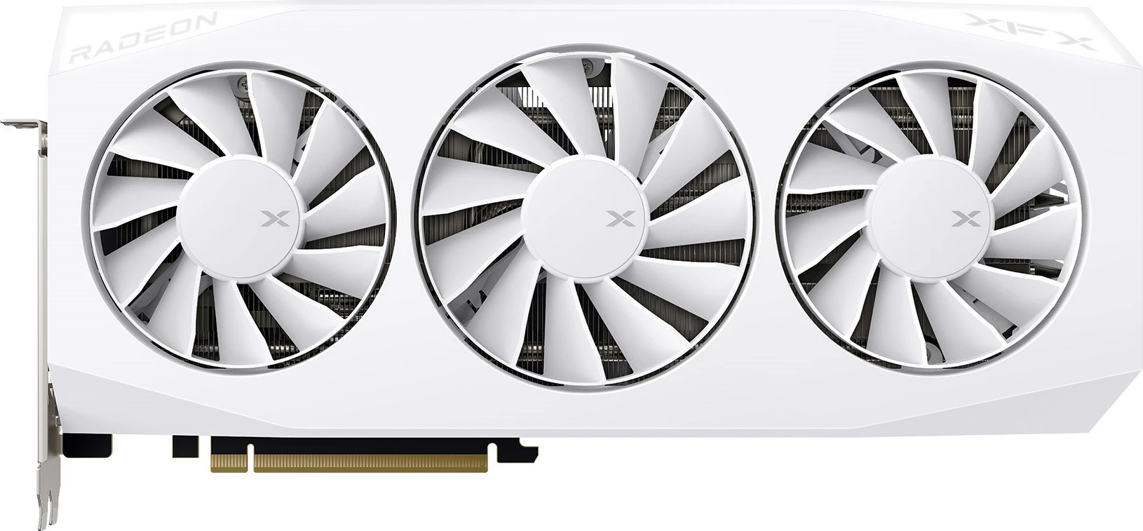 Grafična kartica XFX Mercury RX 9060XT OC Gaming, 16 GB, bela