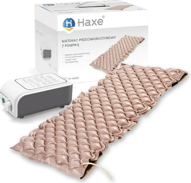 Vzmetnica proti preležninam Haxe FU-AM0001 z zračno črpalko, bronasta