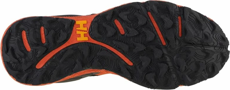 Tekstilne atletske superge Helly Hansen Hawk Stapro Trail, črno-oranžne, moške