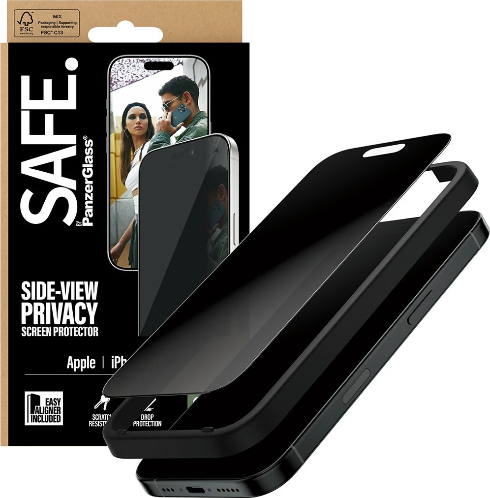 Zasebno zaščitno steklo PanzerGlass za iPhone 17/16 Pro/UWF