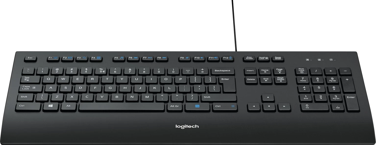 Tastatura za poslovno rabo Logitech K280e, črna