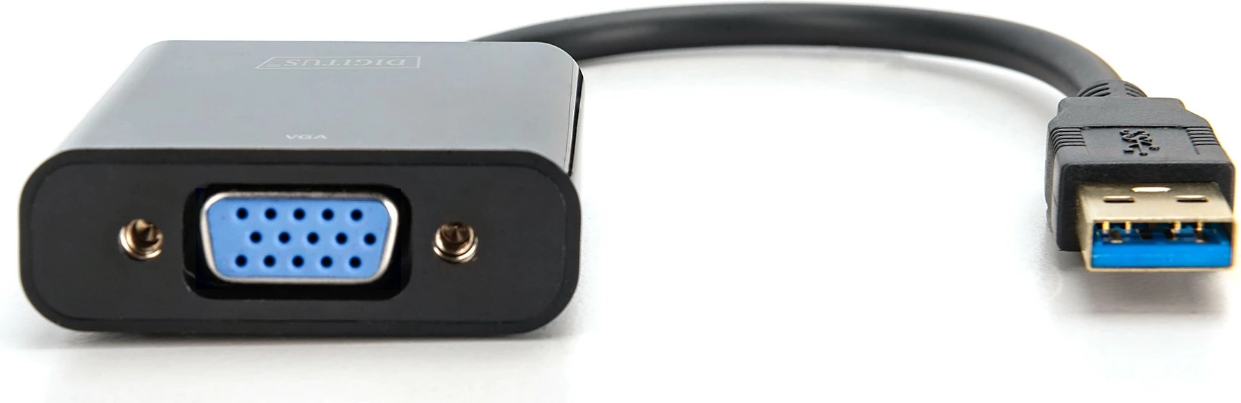 Adapter USB 3.0 v VGA Digitus, 1080p, črn