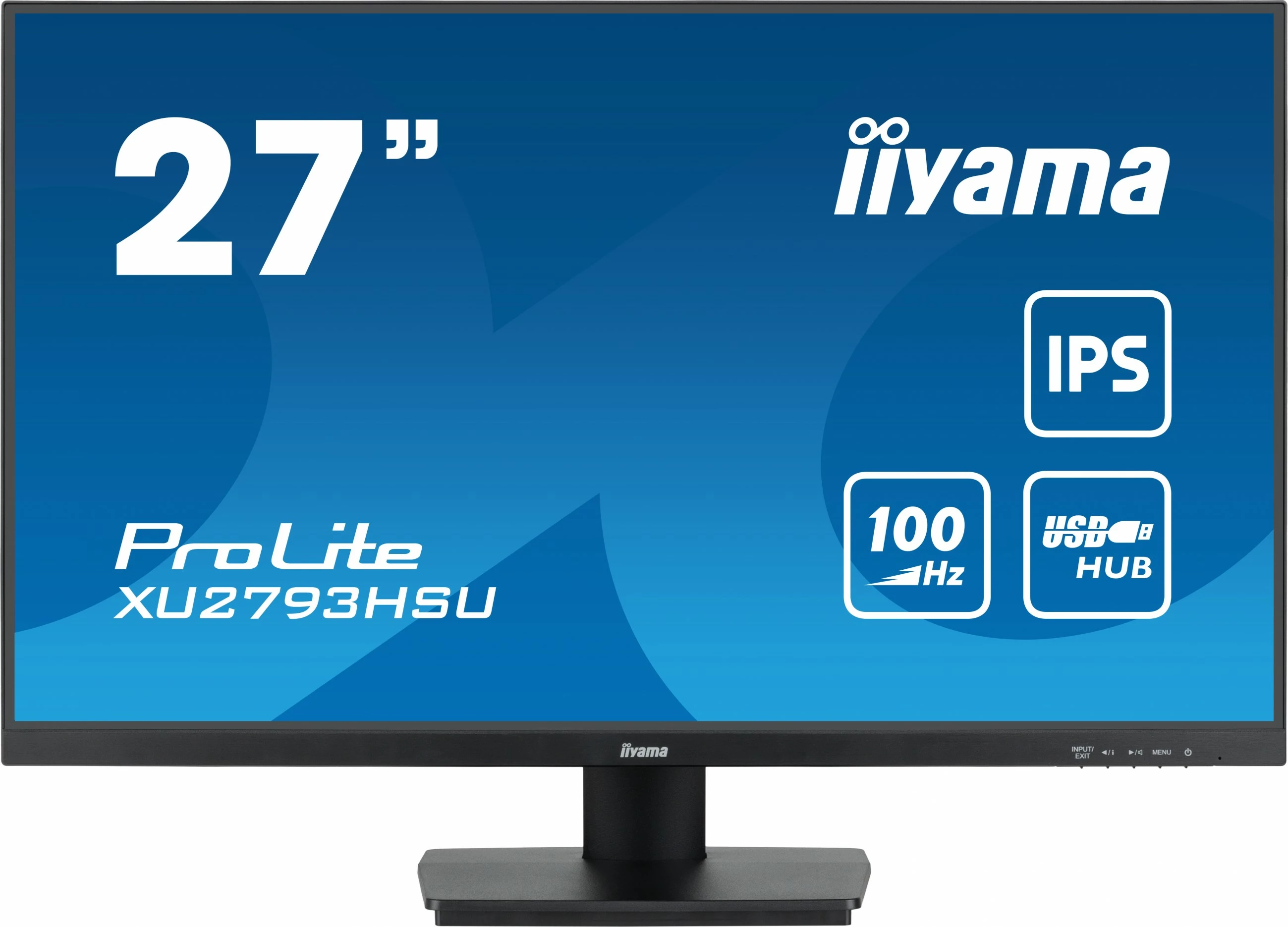 Monitor iiyama ProLite, 27\", Full HD, LED, 1 ms, črn