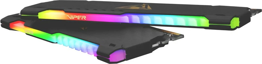 RAM pomnilnik Viper Steel RGB 32GB (2x16GB) DDR4 3200MHz, črn