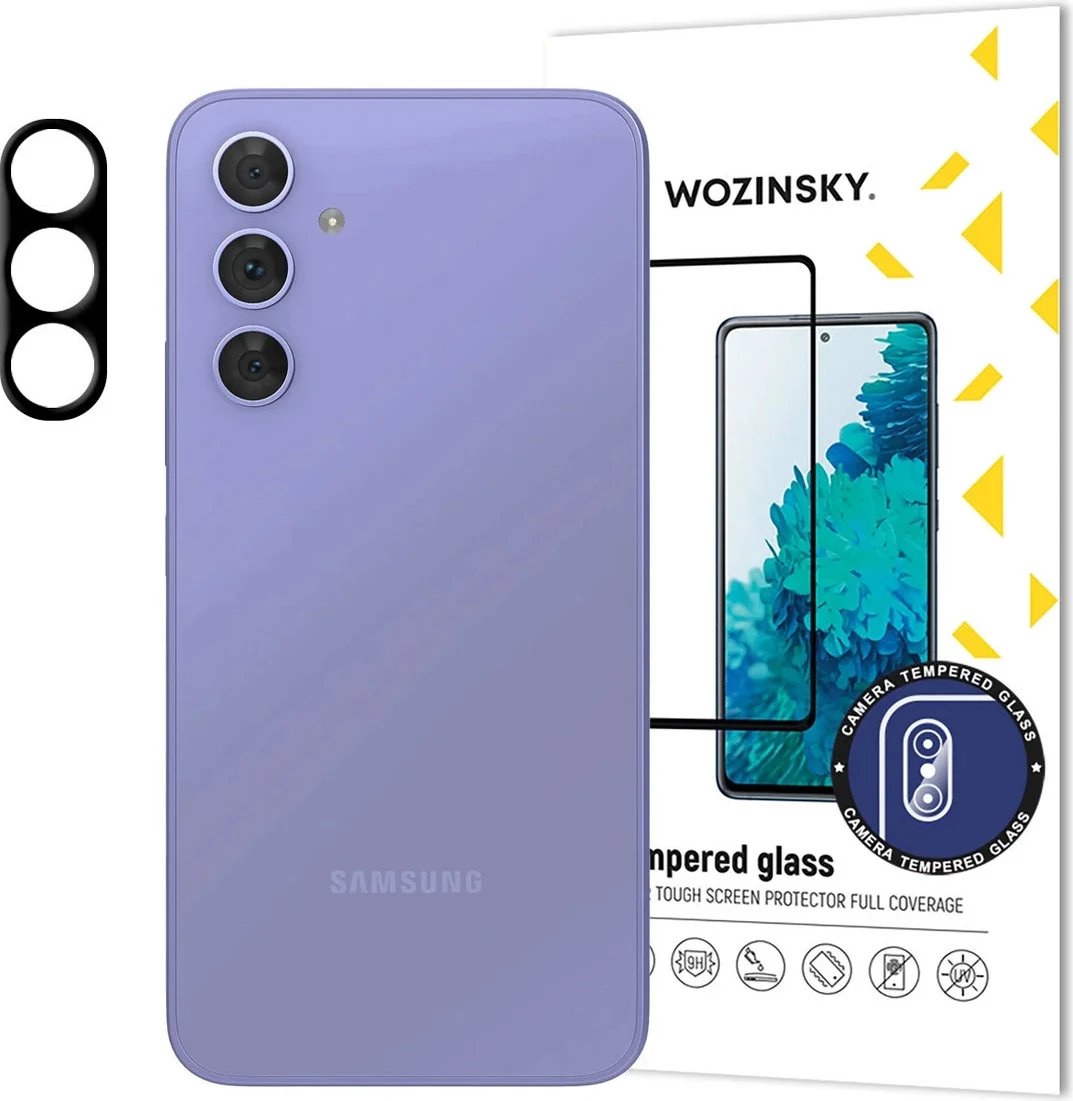 Zaščitno steklo za kamero 9H, Wozinsky Full Camera Glass za Samsung Galaxy S25 Edge