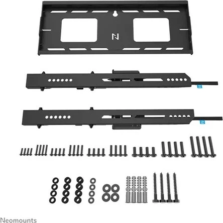 Stenski nosilec za TV Neomounts WL30-750BL14 LEVEL-750, do 75", 100 kg, VESA 100x100-400x400, jeklo, črn