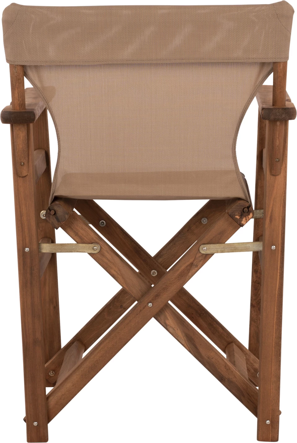 Režiserski stol, oreh, tekstil mocha Limnos FH10368.04