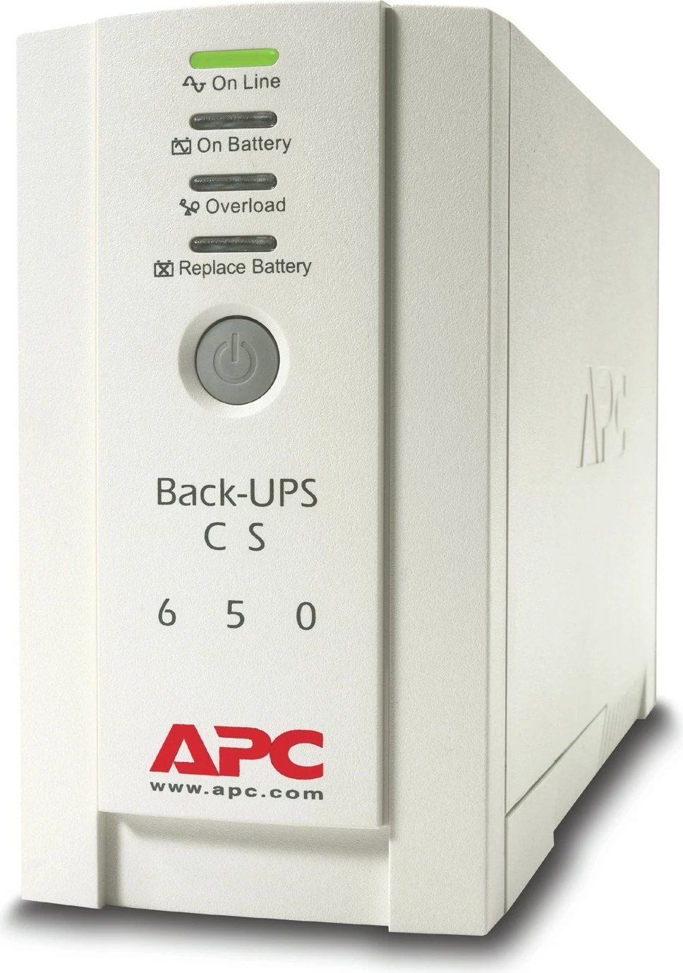 Neprekinjeno napajanje APC BK650EI, 650 VA, 4x C13 izhodi, USB, Standby (Offline), 0,65 kVA, 400 W, sinus, 160 V, 286 V