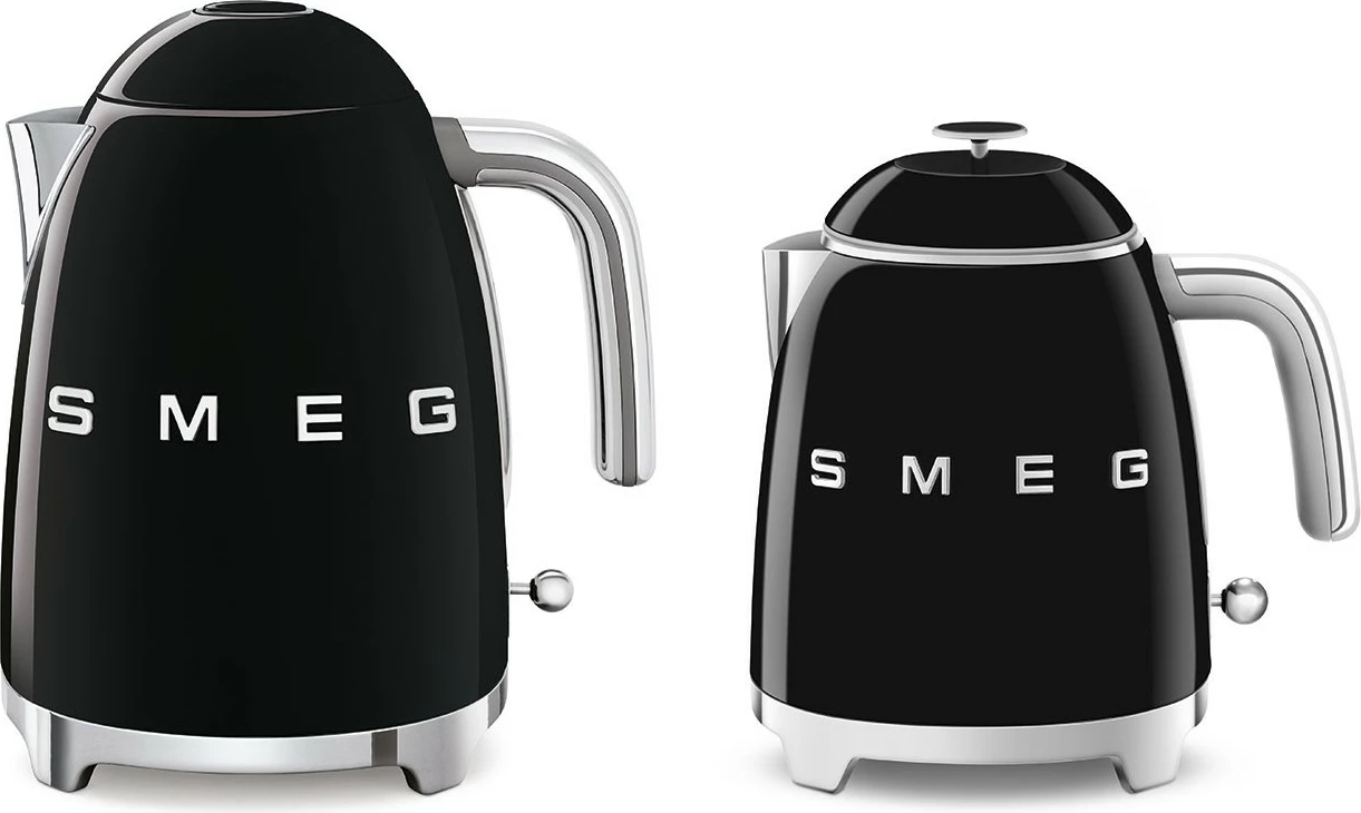Električni ibrik SMEG KLF05BLEU, 0,8 L, 1400 W, črn