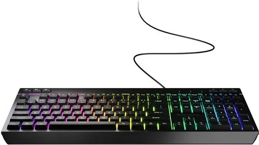 Gaming tipkovnica z RGB osvetlitvijo, s kablom, QWERTY, numerični del, črna Genesis Rhod 530 RGB