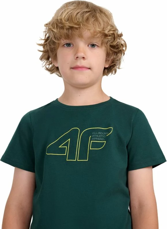 Majica za otroke 4F, zelena