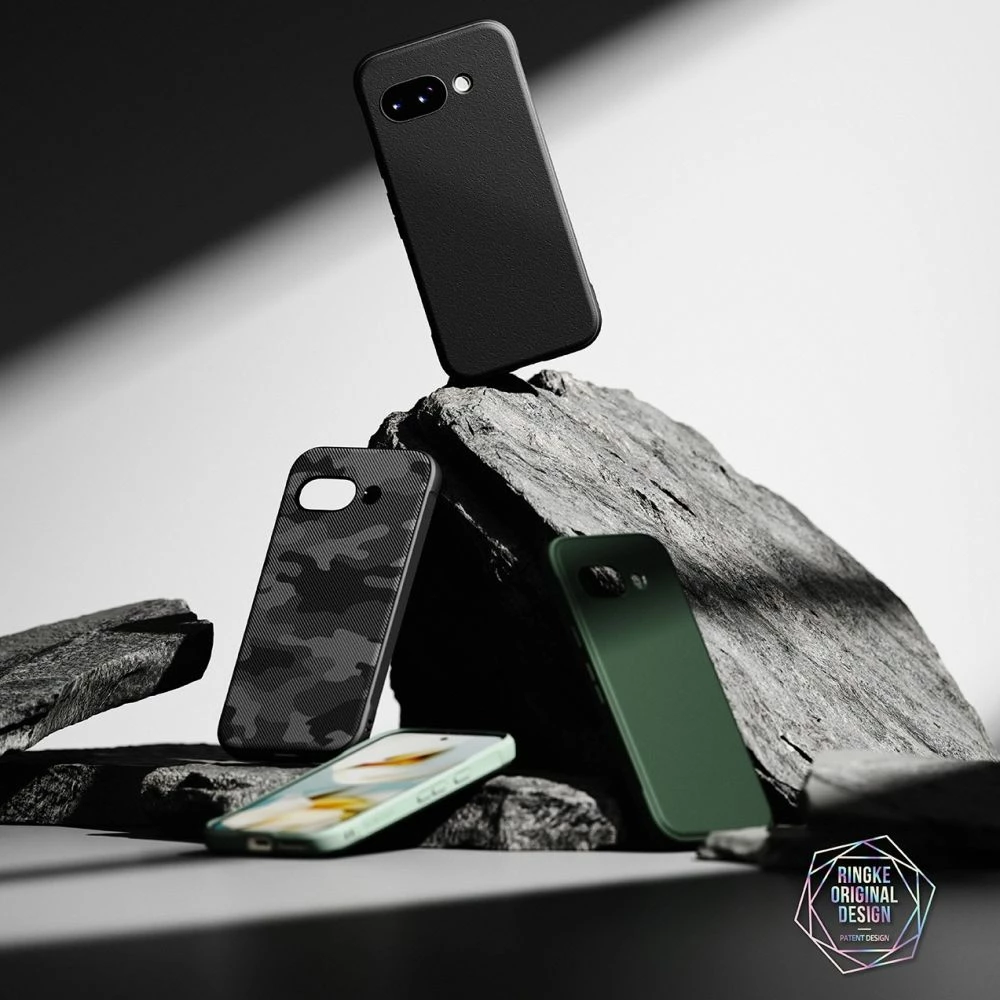 Ovitek Ringke Onyx za Google Pixel 9A, črn
