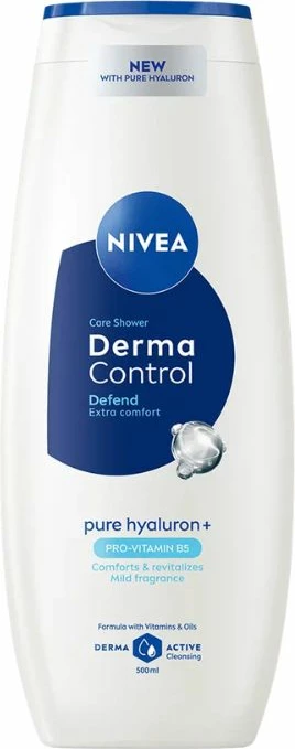 Gel za prhanje za ženske Derma Control Defend Nivea 500 ml