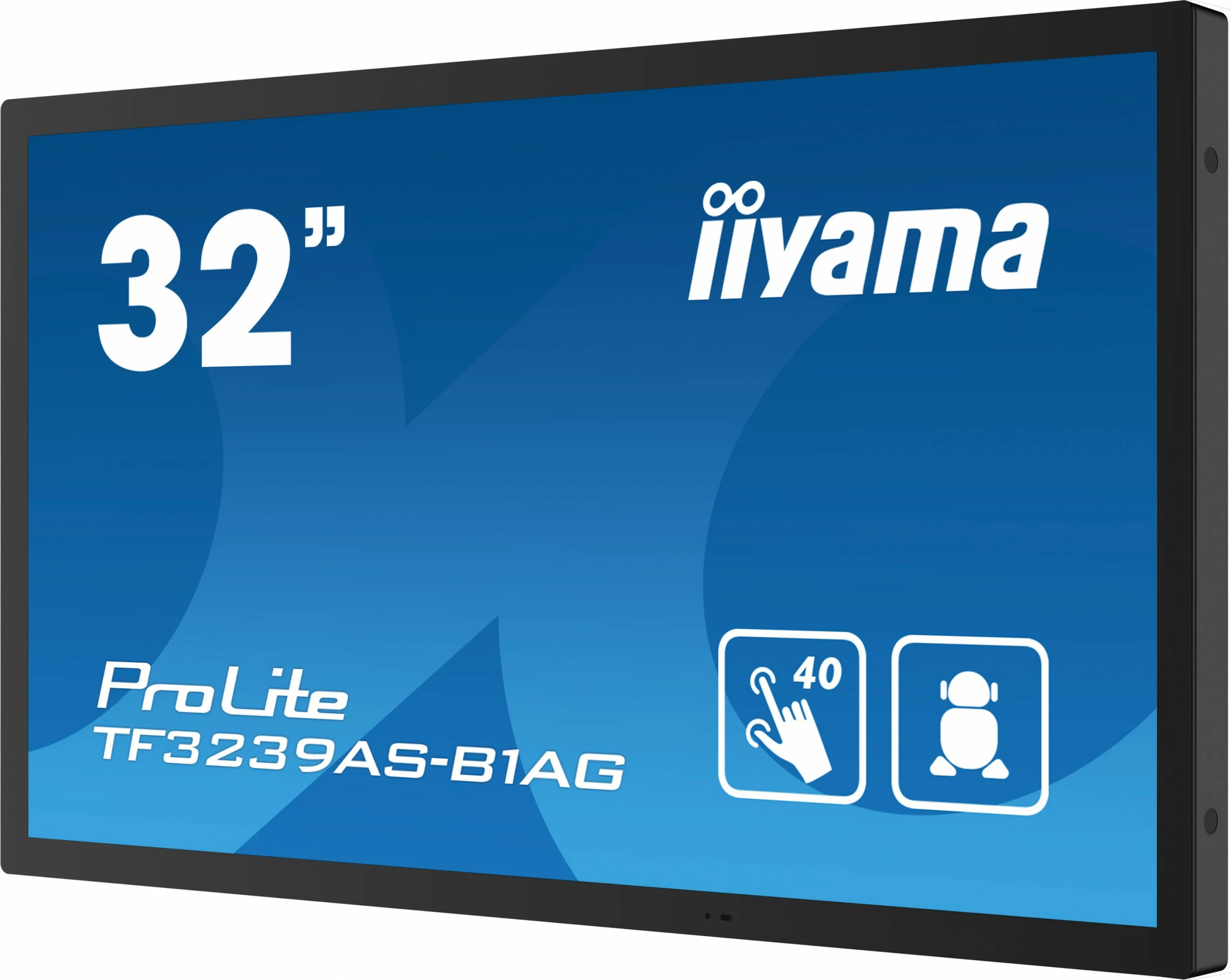 Interaktivni zaslon 31,5" iiyama TF3239AS-B1AG, LED, 1920 x 1080, 24/7
