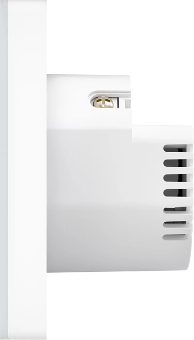 Dotikalen Wi‑Fi stikalo za luči, Avatto TS20‑EU‑W2, 2‑kanalno, 2,4 GHz, združljivo s Tuya/Smart Life/Alexa/Google Home, belo