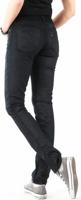 Skinny hlače Levi's, črne